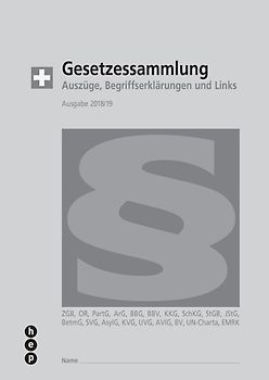Gesetzessammlung 2018/19 (Ausgabe A5)