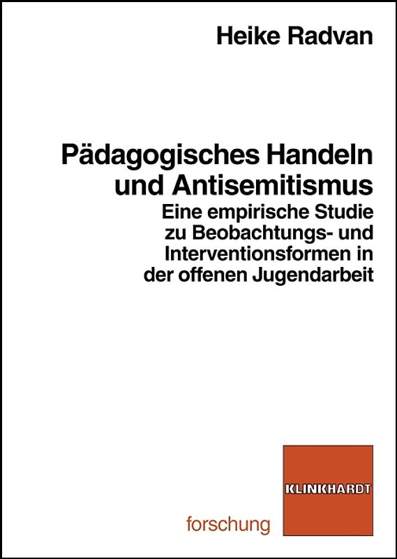 Pädagogisches Handeln und Antisemitismus