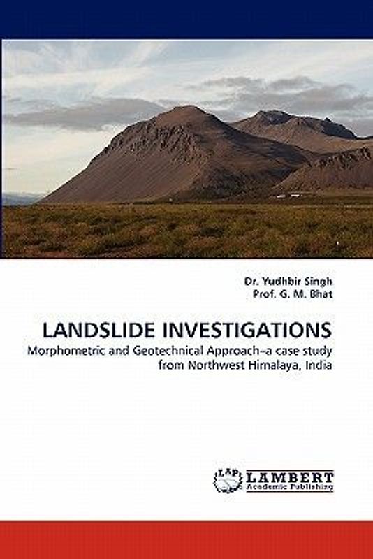 LANDSLIDE INVESTIGATIONS