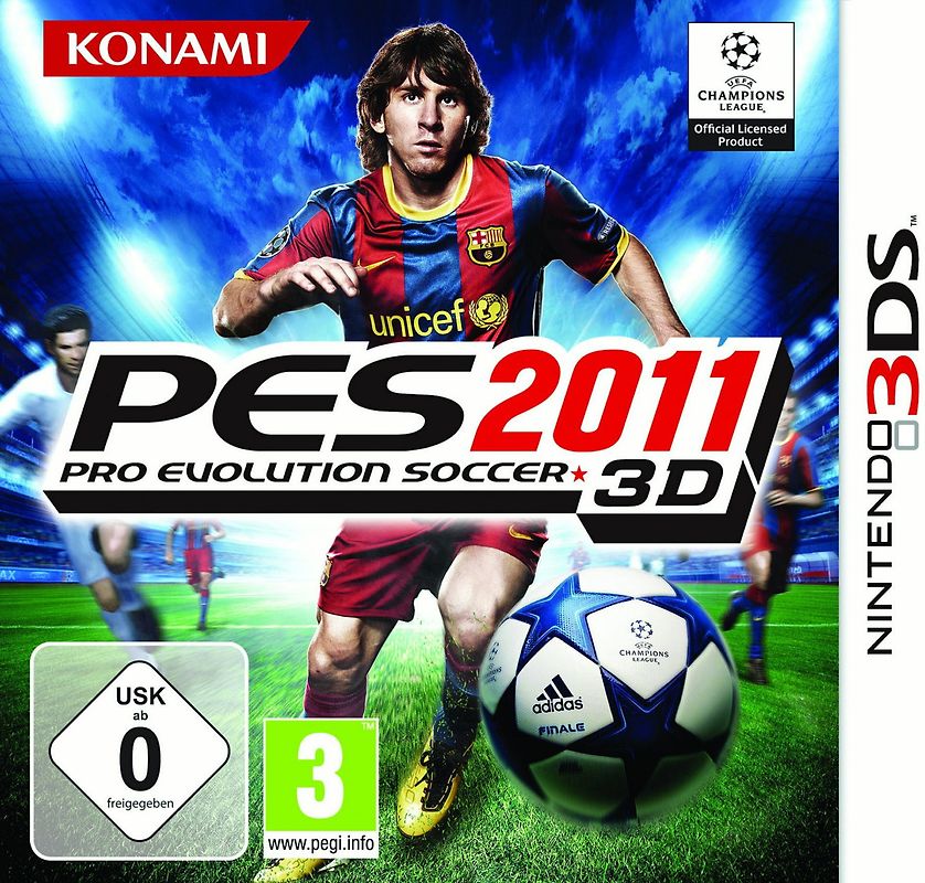 Pro Evolution Soccer 2011 Nintendo 3DS