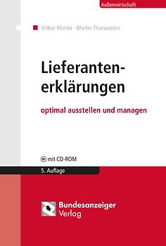 Lieferantenerklärungen. optimal ausstellen und managen