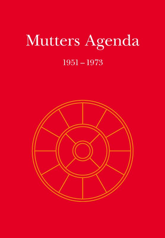 Mutters Agenda 1951-1973 - Gesamtwerk