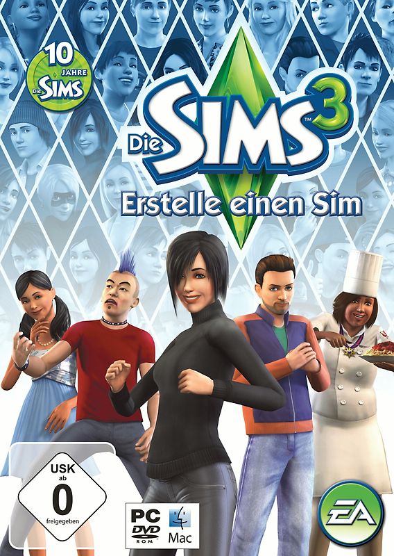 Die Sims 3: Erstelle einen Sim PC Spiele