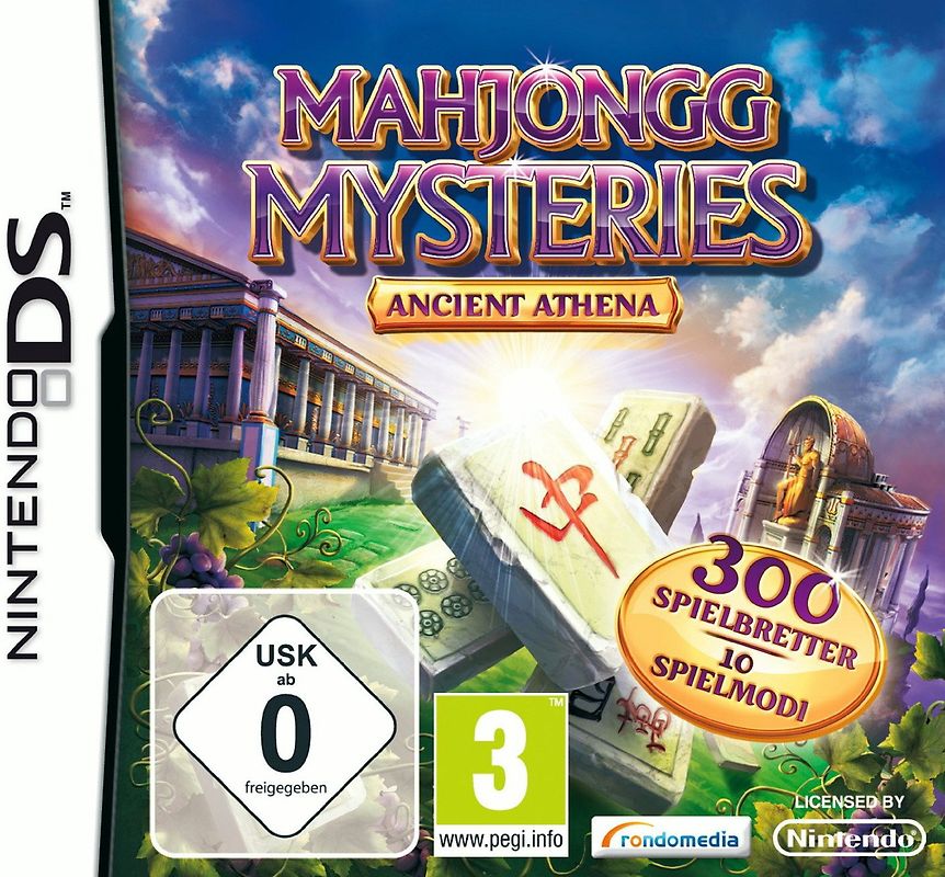Mahjongg Mysteries - Ancient Athena Nintendo DS