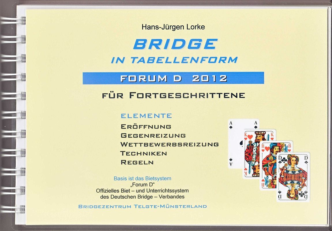 Bridge in Tabellenform - Forum D 212