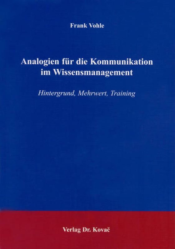 Analogien für die Kommunikation im Wissensmanagement