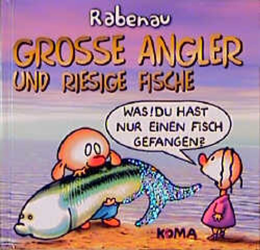 Grosse Angler und riesige Fische