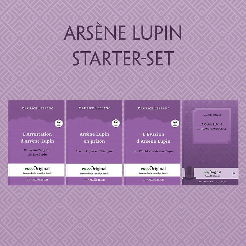Arsène Lupin, gentleman-cambrioleur (mit Audio-Online) - Starter-Set