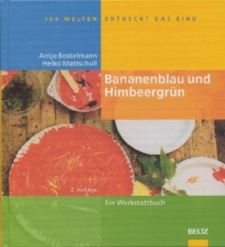Bananenblau und Himbeergrün