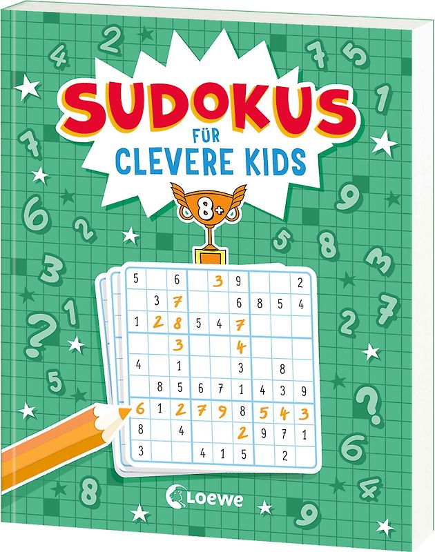 Sudokus für clevere Kids 8+ [grün]
