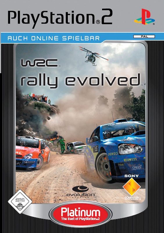 WRC: Rally Evolved [Platinum] PlayStation 2