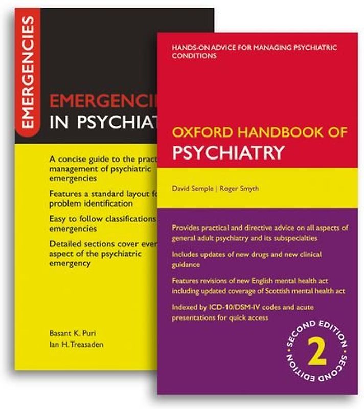 Oxford Handbook of Psychiatry [With Emergencies in Psychiatry] (Oxford Medical Handbooks)