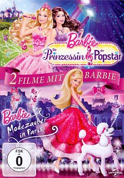 Barbie: Die Prinzessin und der Popstar / Modezauber in Paris [2 DVDs] DVD