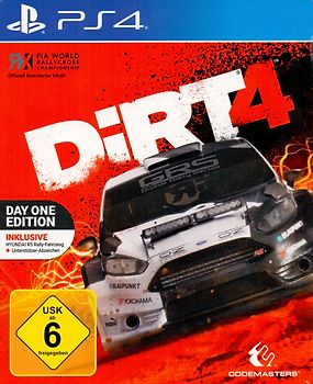 DiRT 4 [Day One Edition mit Steelbook] PlayStation 4