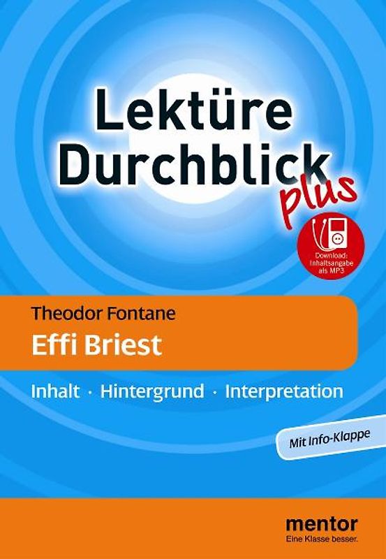 Theodor Fontane: Effi Briest - Buch mit MP3-Download