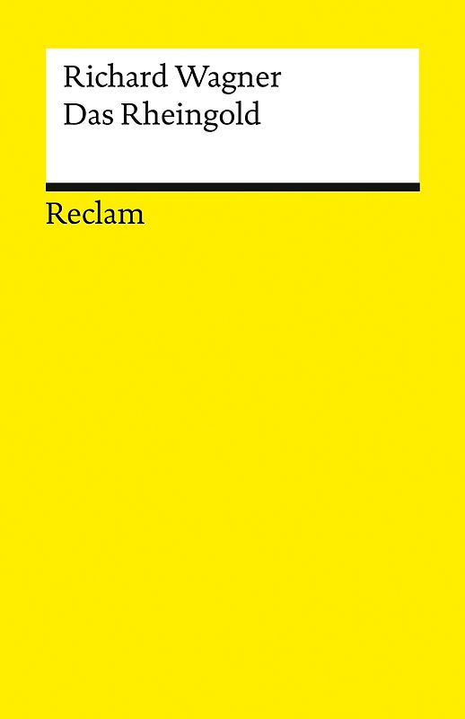 Der Ring des Nibelungen. Vorabend: Das Rheingold