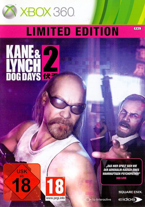 Kane & Lynch 2: Dog Days [Limited Edition, Bundle Copy] Xbox 360