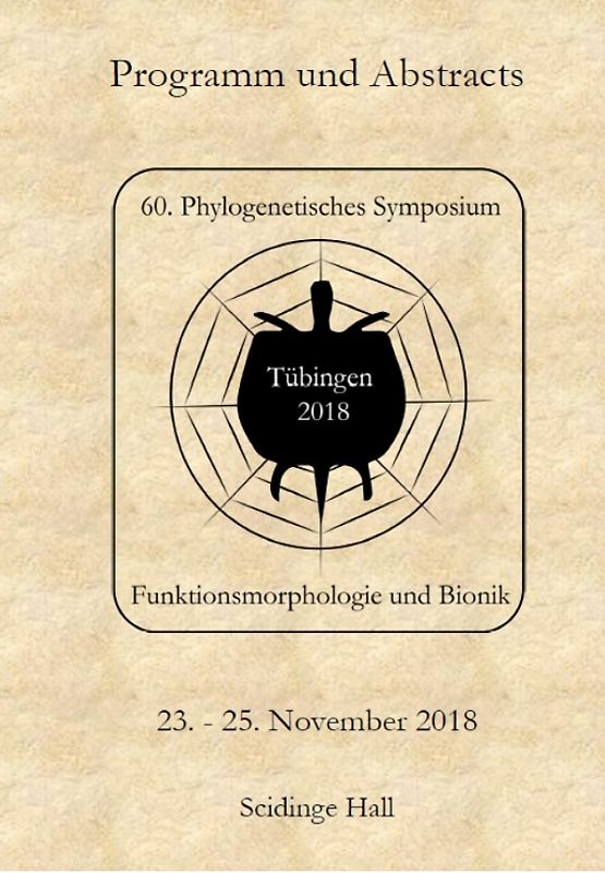 60. Phylogenetisches Symposium in Tübingen