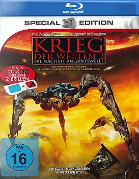 Krieg der Welten 2 (3D-Special Edition) 3D Blu-ray Disc
