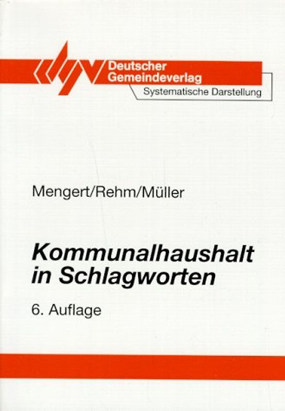 Kommunalhaushalt in Schlagworten