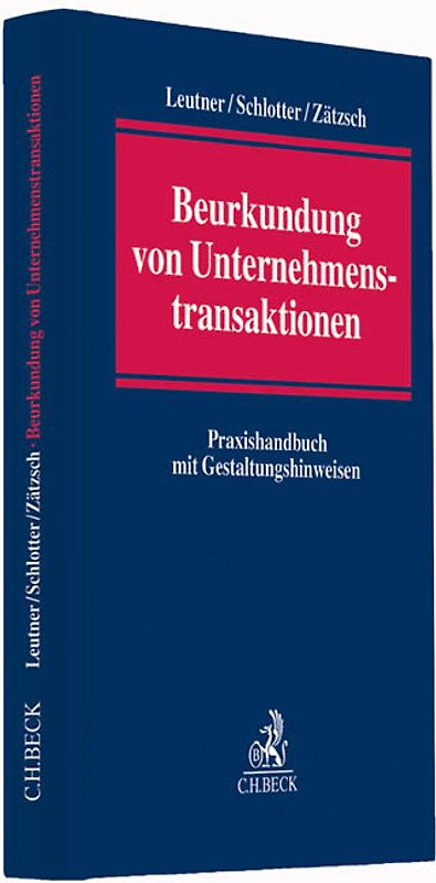 Beurkundung von Unternehmenstransaktionen