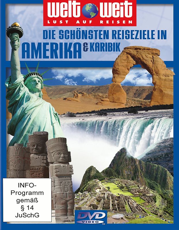 Die schönsten Reiseziele in Amerika & Karibik - welt weit DVD