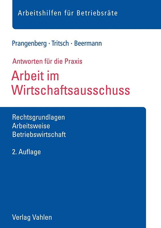 Arbeit im Wirtschaftsausschuss