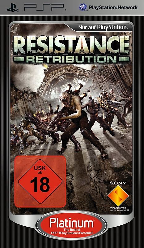 Resistance: Retribution [Platinum] PlayStation Portable
