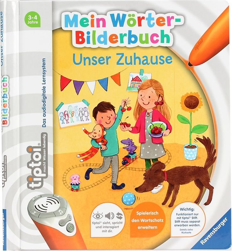 Tiptoi® Mein Wörter-Bilderbuch: Unser Zuhause [Spiralbindung]