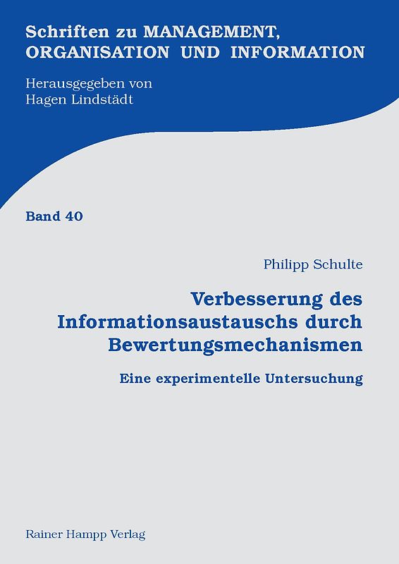 Verbesserung des Informationsaustauschs durch Bewertungsmechanismen