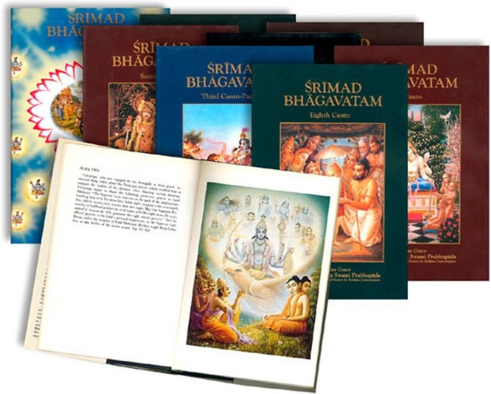 Śrimad-Bhagavatam - ganzes Set aus 12 Bänden - Bhagavata Purana