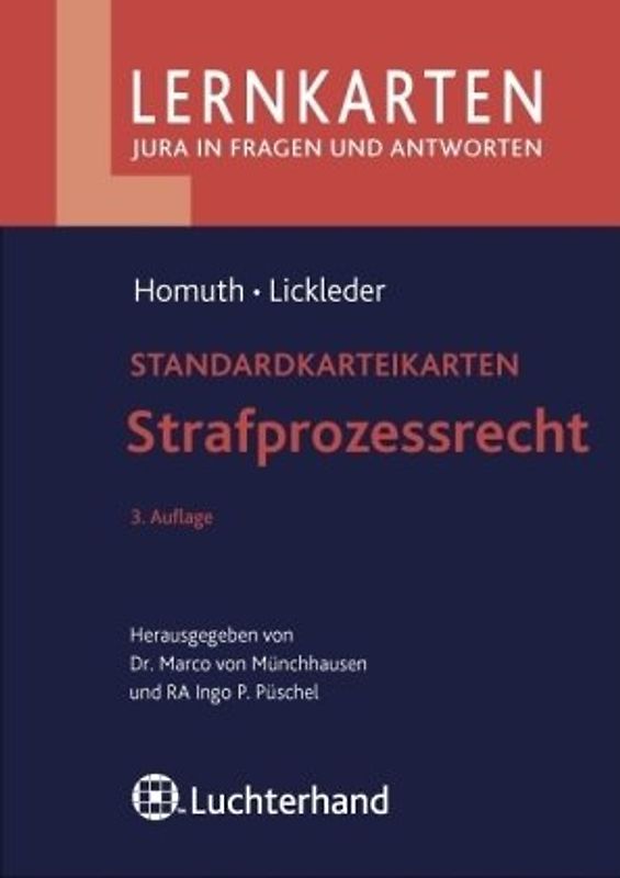 Strafprozessrecht