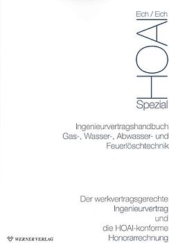 Ingenieurvertragshandbuch Gas-, Wasser-, Abwasser- und Feuerlöschtechnik