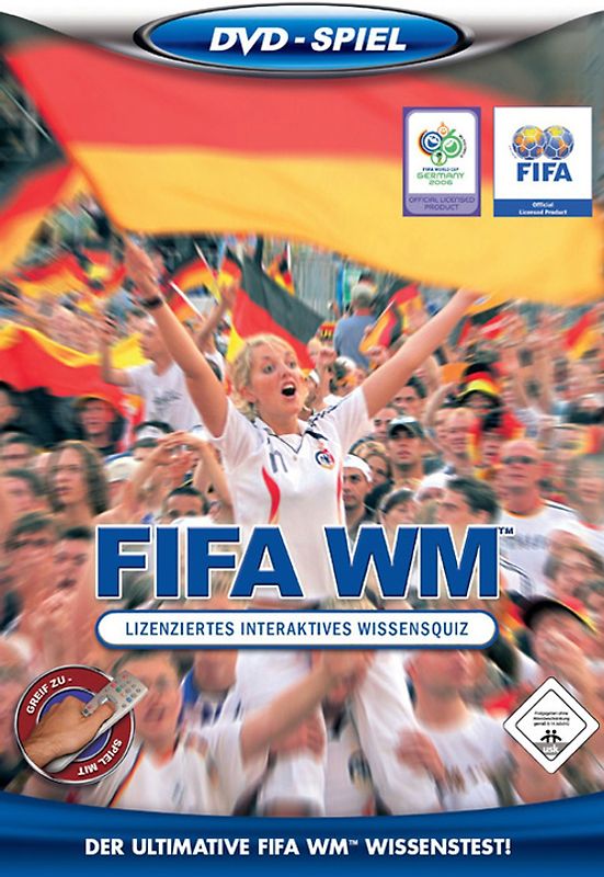 FIFA WM - Lizenziertes Interaktives Wissensquiz DVD