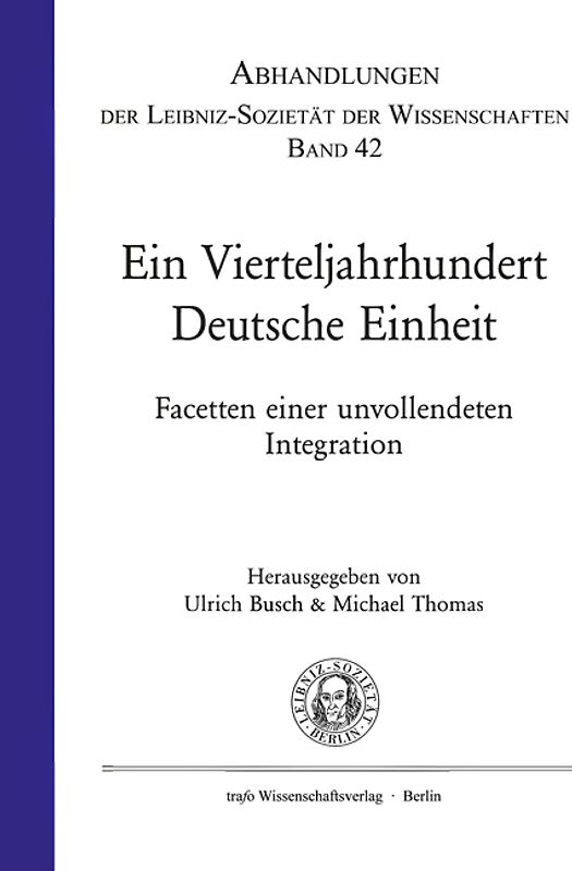 Ein Vierteljahrhundert Deutsche Einheit