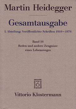 Reden und andere Zeugnisse eines Lebensweges 1910-1976