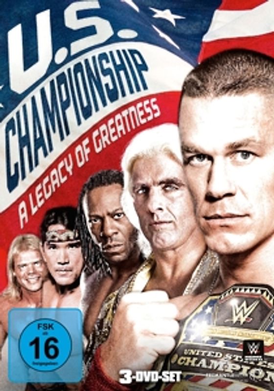 WWE -The U.S. Championship: A Legacy Of Greatness [3 Discs] DVD