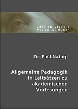 Dr. Paul Natorp