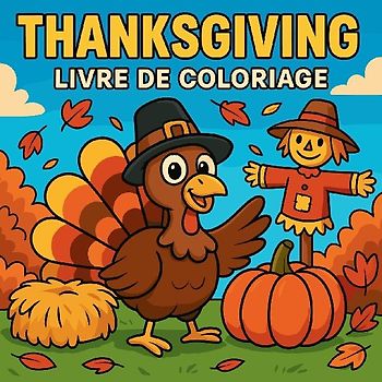 Thanksgiving - Livre de coloriage