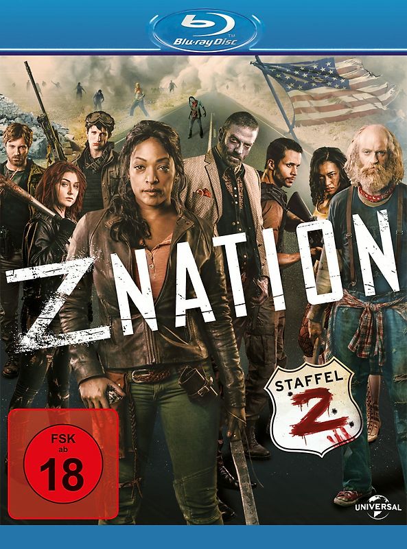 Z Nation - Staffel 2 [4 Discs] Blu-ray Disc