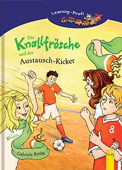 LESEZUG/Profi: Die Knallfrösche und der Austausch-Kicker