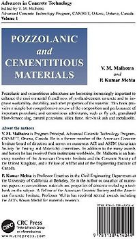 Pozzolanic and Cementitious Materials
