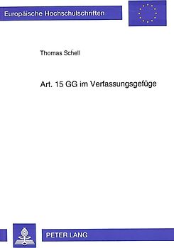Art. 15 GG im Verfassungsgefüge