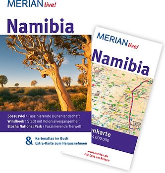 MERIAN live! Reiseführer Namibia