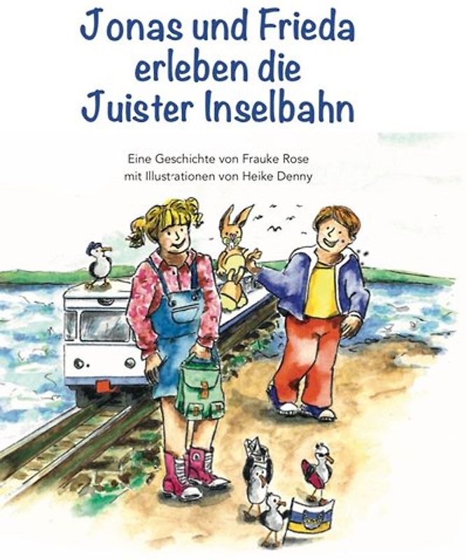 Jonas und Frieda erleben die Juister Inselbahn