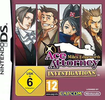 Ace Attorney Investigations: Miles Edgeworth Nintendo DS