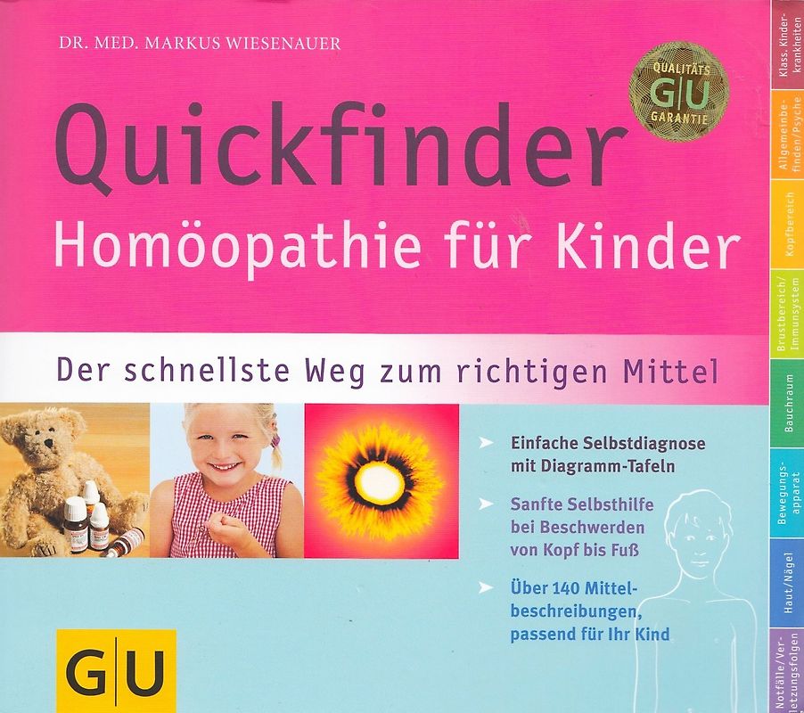 Quickfinder- Homöopathie für Kinder