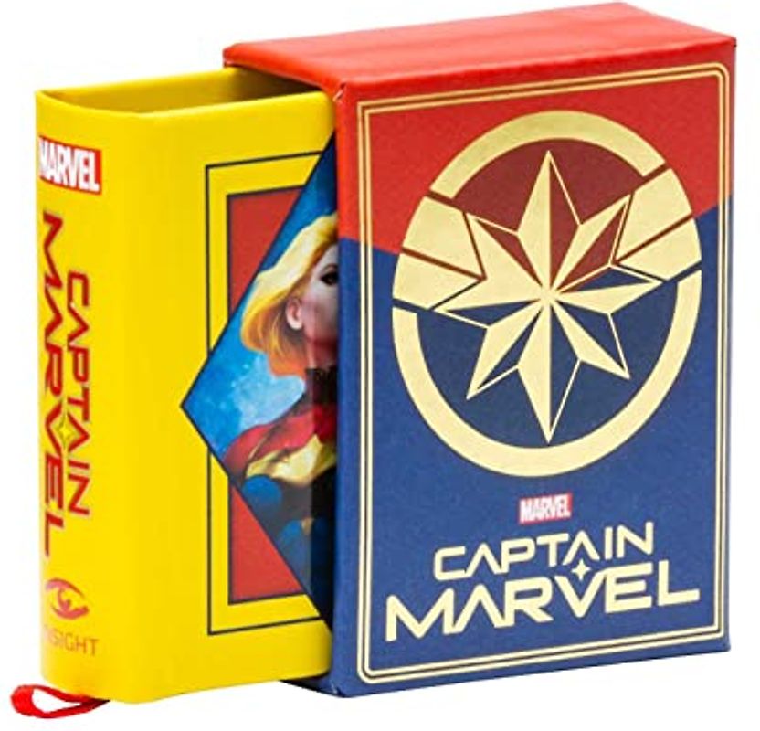 Captain Marvel: The Tiny Book of Earth's Mightiest Hero: (Art of Captain Marvel, Carol Danvers, Official Marvel Gift): The Story of Earth's Mightiest Hero