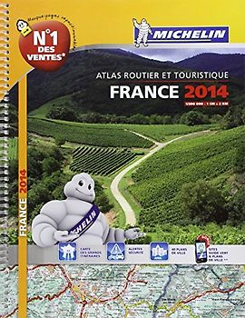Atlas Routier France 2014 Michelin Spirale Meilleure Vente