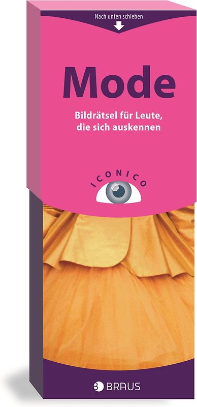 ICONICO Mode. Bildrätsel für Leute, die sich auskennen